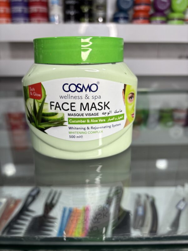 ماسک صورت کازموCosmo الوئه ورا و خیار 500ml