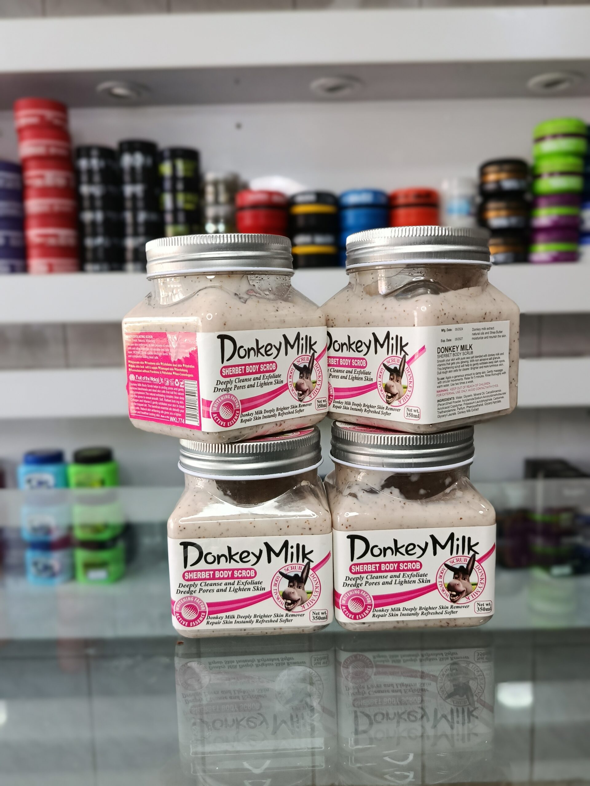 اسکراب شیر الاغ